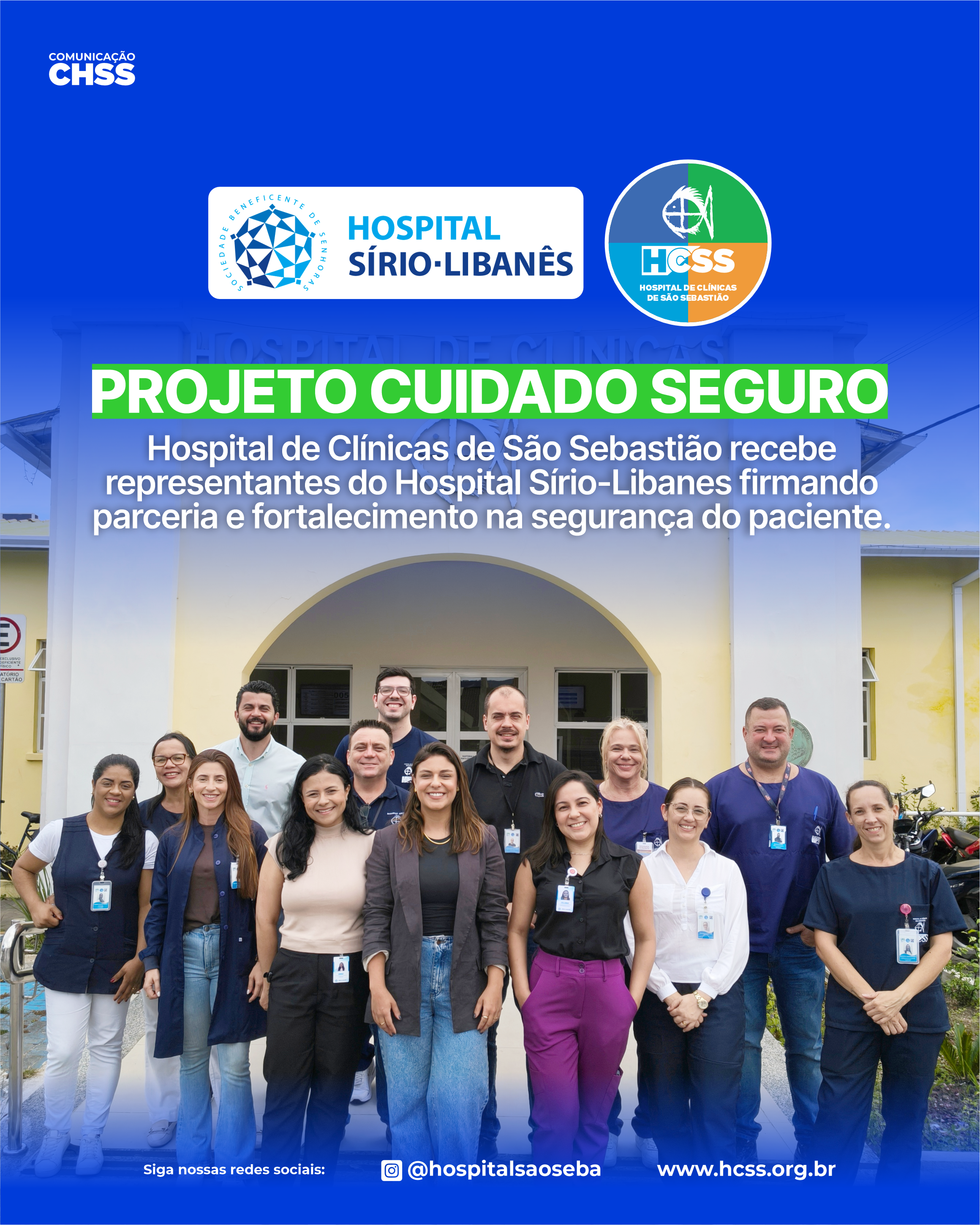 Projeto Cuidado Seguro, Sirio Libanes